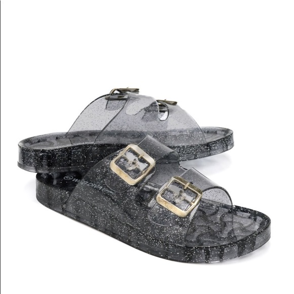 fashion nova jelly sandals